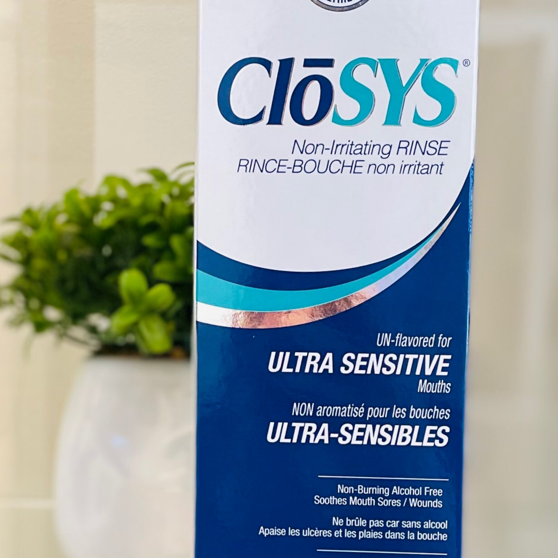 CloSYS Rinse Unflavoured 473ml Oral Health Shoppe
